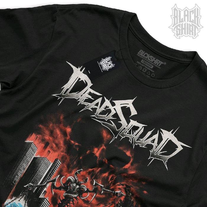 [COD] Kaos musik band Deadsquad Profanatik Merchandise Unofficial Katun combed 24s Heavy weight Unis