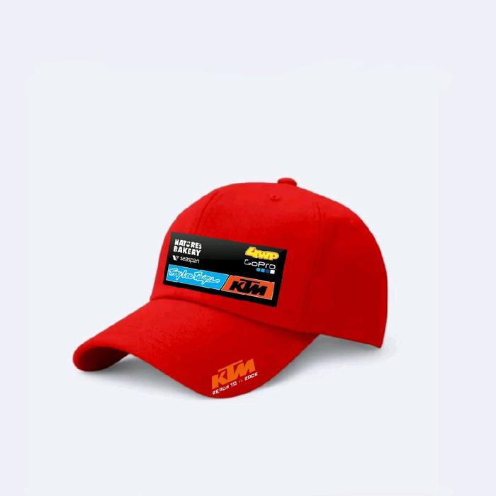 Topi Dewasa Dan Anak Model Baseball Sablon Racing Team KTM Ready To Race Fashion Outdoor Cocok Untuk