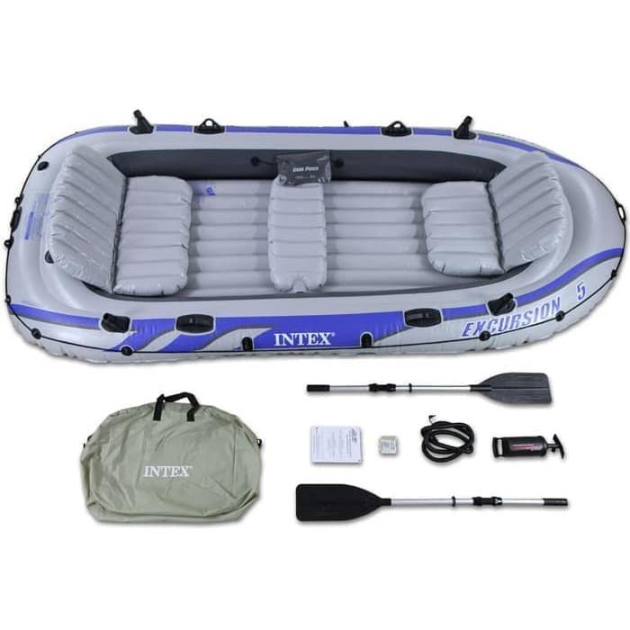 PERAHU KARET INTEX EXCURSION 5 (Kap 5orang) - Intex 68325 / PERAHU