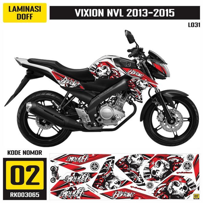 Sticker Striping Decal Yamaha Vixion NVL 2013-2015 Variasi RK003065