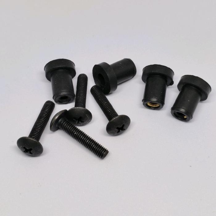 4set Baut Mur Ganjel Visor Yamaha Nmax New Nmax Oldi Aerox Lexi Xride