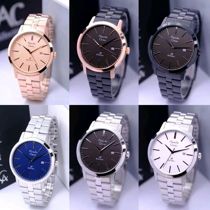 Jam Tangan Pria Alexandre Christie 1007 AC1007 AC 1007MD (ORIGINAL) Watches Stainless