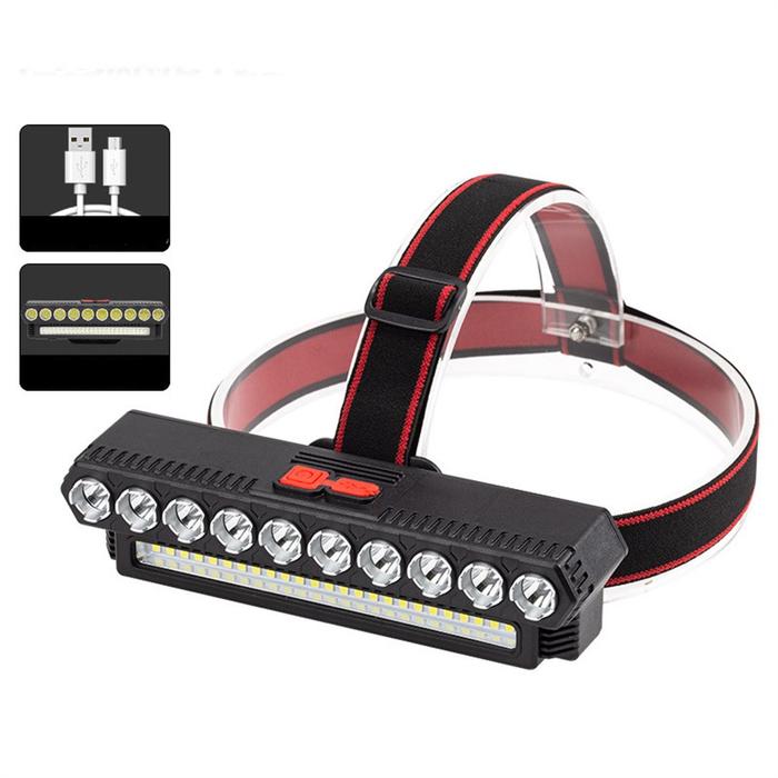 Super-Bright 50000LM LED Headlamp Headlight Flashlight Head Torch