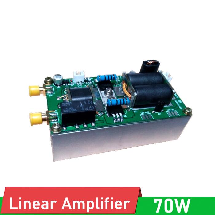 70W 3.5-30Mhz SSB linear RF Power Amplifier HF DIY KITS For YAESU