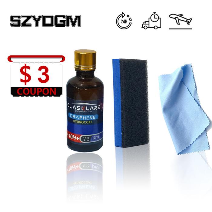 30ml Graphene Car Ceramic Coating 12H Liquid Glass Graphene