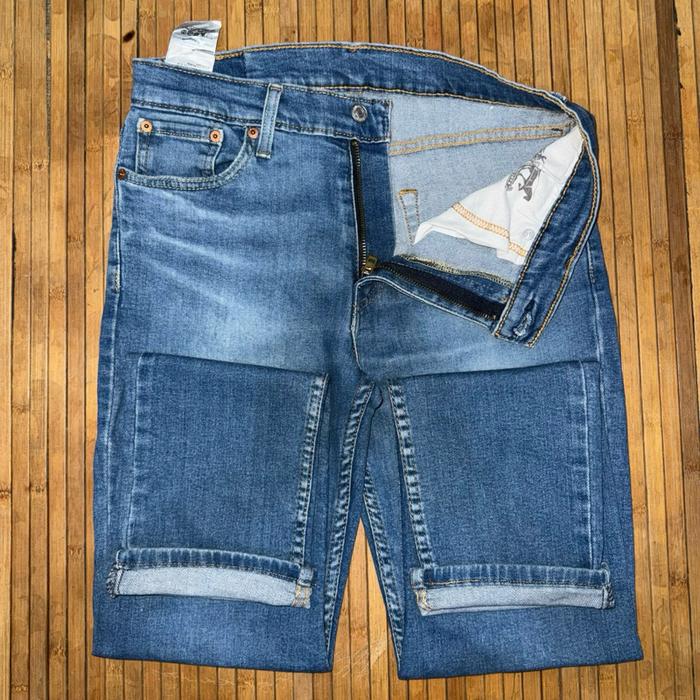 LEVIS 511 SLIM FIT BLUE WASH STRETCH DENIM JEANS