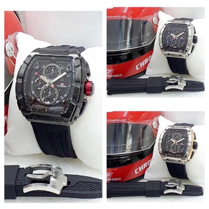 CF 5336G JAM TANGAN PRIA CHRONOFORCE 5336G / CF 5336 FREE TALI RUBBER [ORIGINAL]