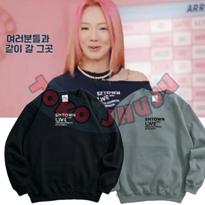 Basic Sweater NCT SM Town Live 2022 SMCU Express Kwangya Logo Tengah // NCT Aespa Red Velvet Shinee
