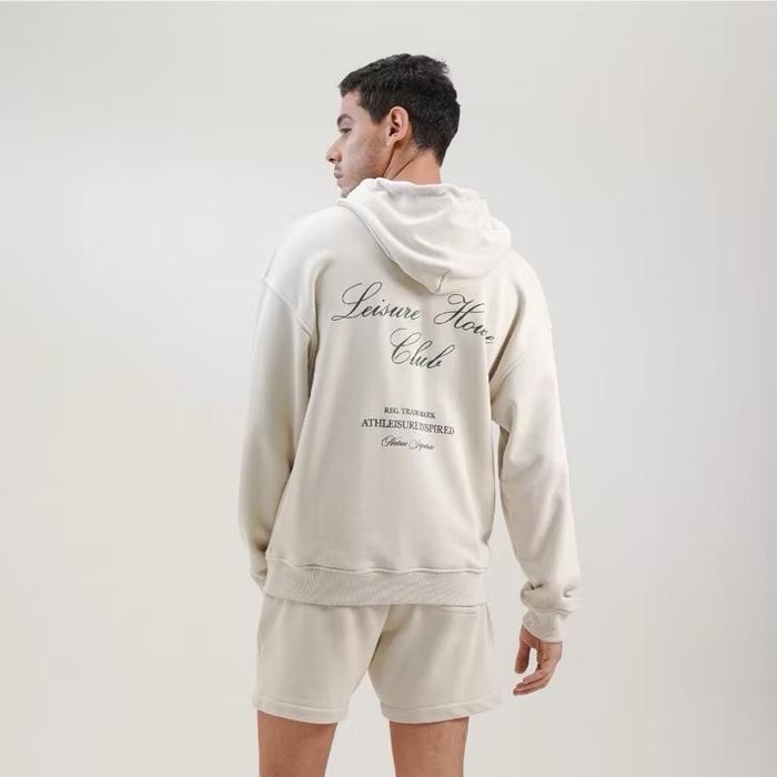 Hoodie Celcius Leisure Sweater Cream Celcius Unisex