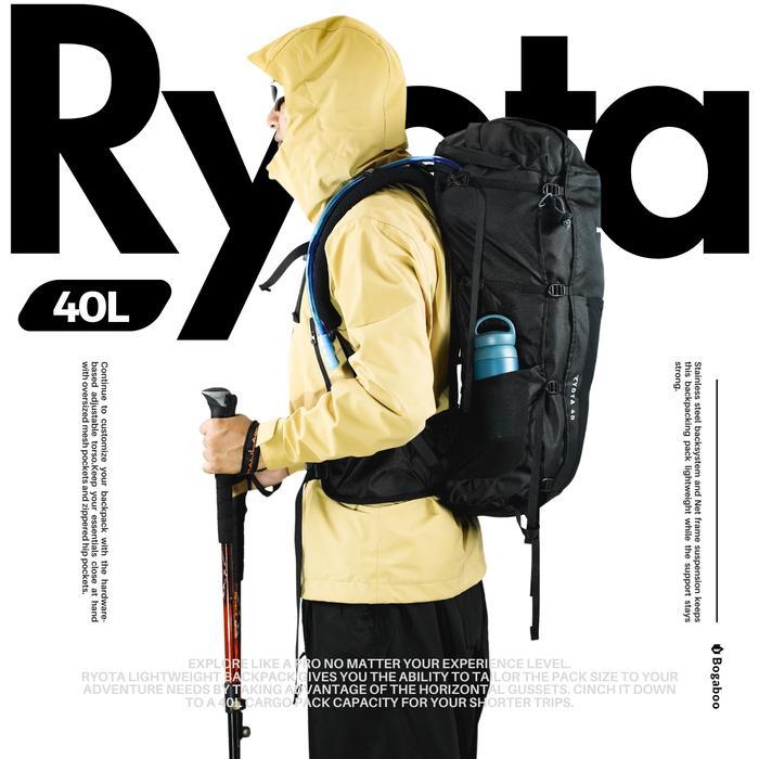 Eiger - BOGABOO RYOTA tas gunung carrier ultralight 40 L - Tas BACKPACK BOGABOO Seri RYOTA 40 L -
