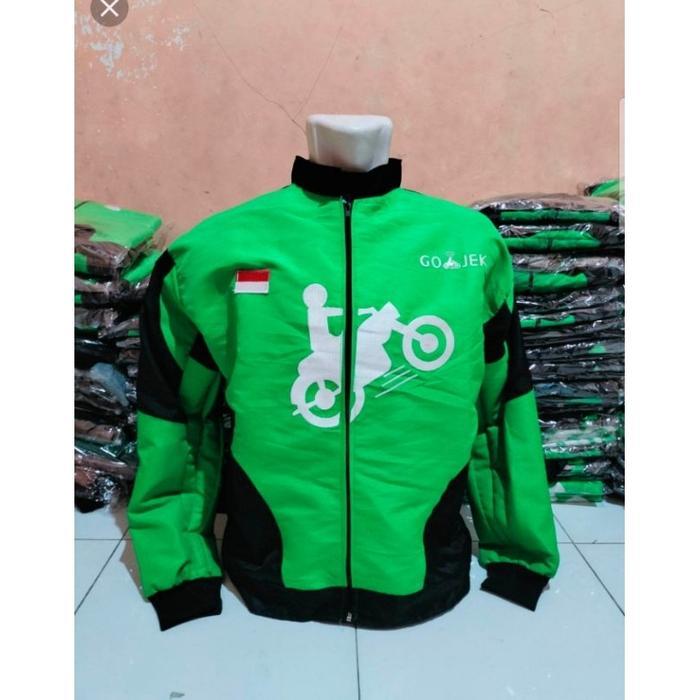 PROMO JAKET GOJEK bordir model lama dan BOMBER