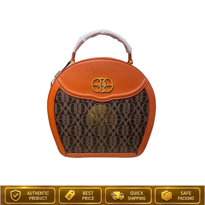 BONIA La Luna Monogram Sonia Bag-Brown