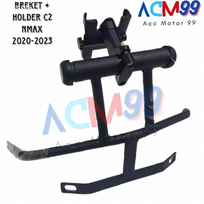 Paket Breket + Holder Hp Nmax 2020 | Kekinian