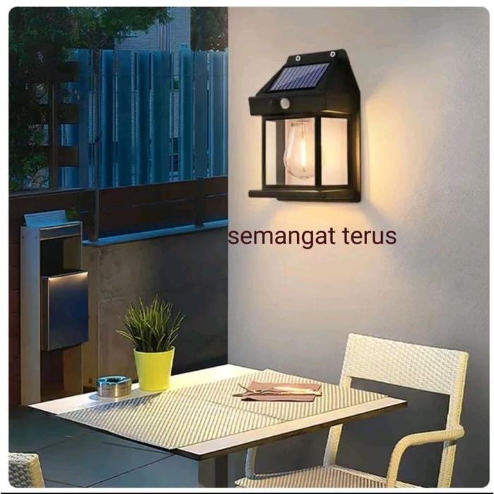 Lampu Taman Dinding Solar Cell/Lampu Dekorasi Taman Tenaga