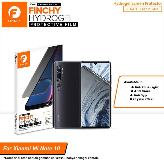Finchy anti gores Xiaomi Mi Note 10 Xiaomi Mi Note 10 Pro Hydrogel Premium Screen Protector - Front