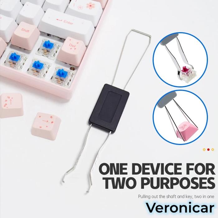 Universal Mechanical Keyboard Key Keycaps Switches Puller Remover Cap Switch Keycap Removal Tool-Ver