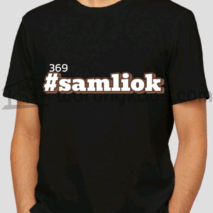 t-shirt kaos pria oversize..SAMLIOK..pria