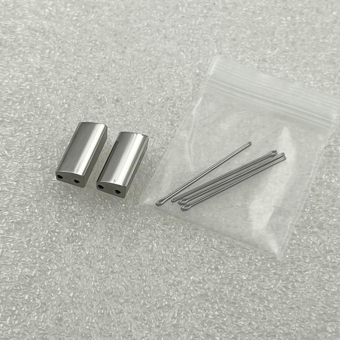 2pcs 13mm Watch Head Beads For Nautilus Strap Watch Band convex interface Stainless Grain Band End L