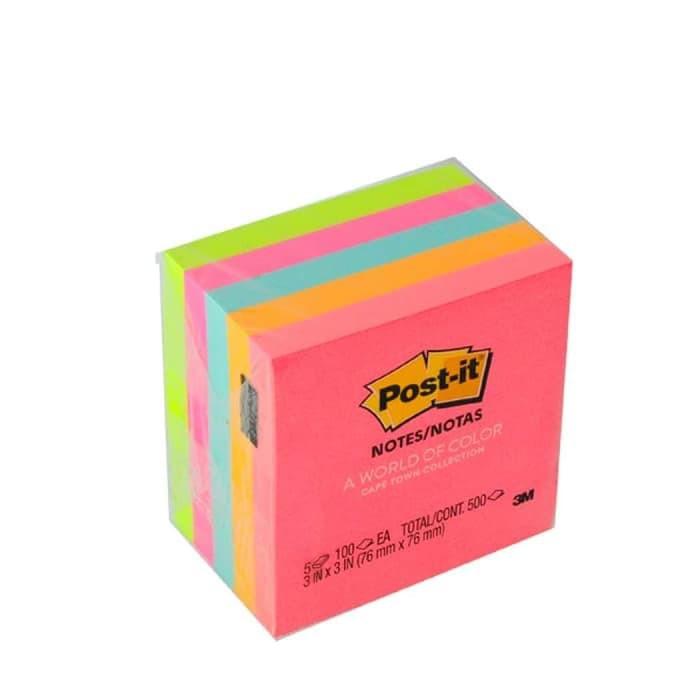 [ SET ] Sticky Notes Memo Post It 654 - 3M Warna Warni MURAH!