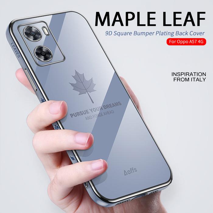 For Oppo A57 A57s A57e A77 4G Case Plating Protection Soft Cover