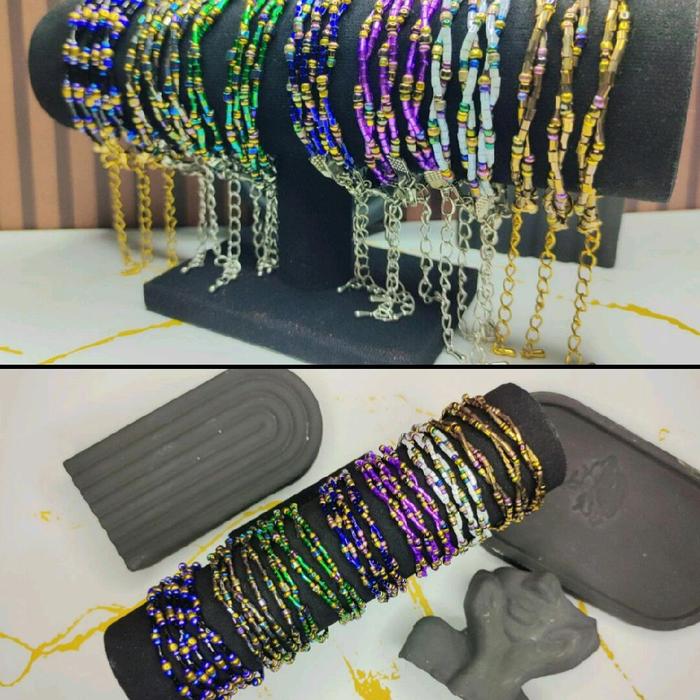 gelang 2 layer|| beads MGB|| gelang minimalis