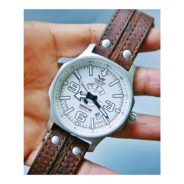 jam tangan gahar buatan rusia Vostok Europe Expedition North Pole I watches