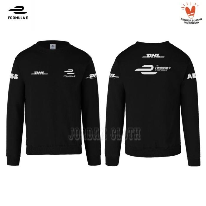 Sweater Jaket Hoodie Balap Formula E ABB FIA DHL