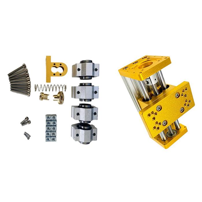 1 Set Cnc3018plus Scv12vuu Bearing 12Mm, 10Mm & 1 Set Cnc Aluminum