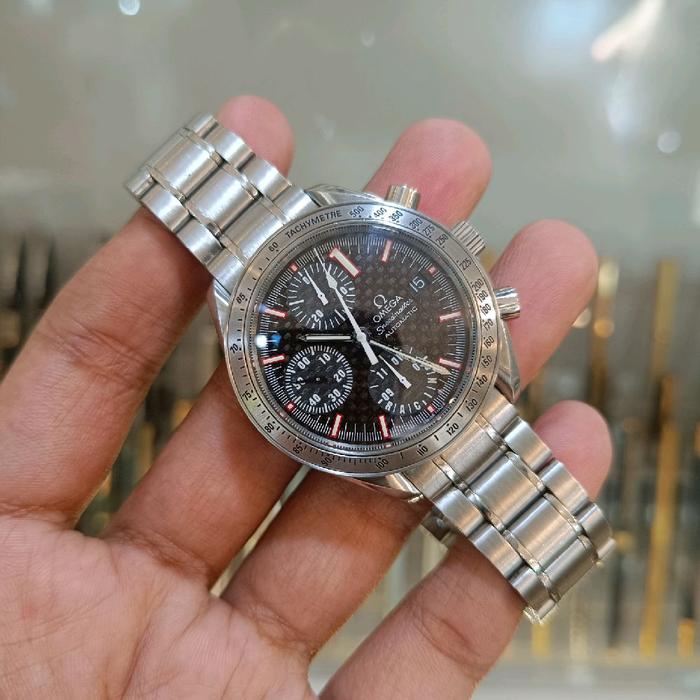 omega speedmaster automatic michael schumacher