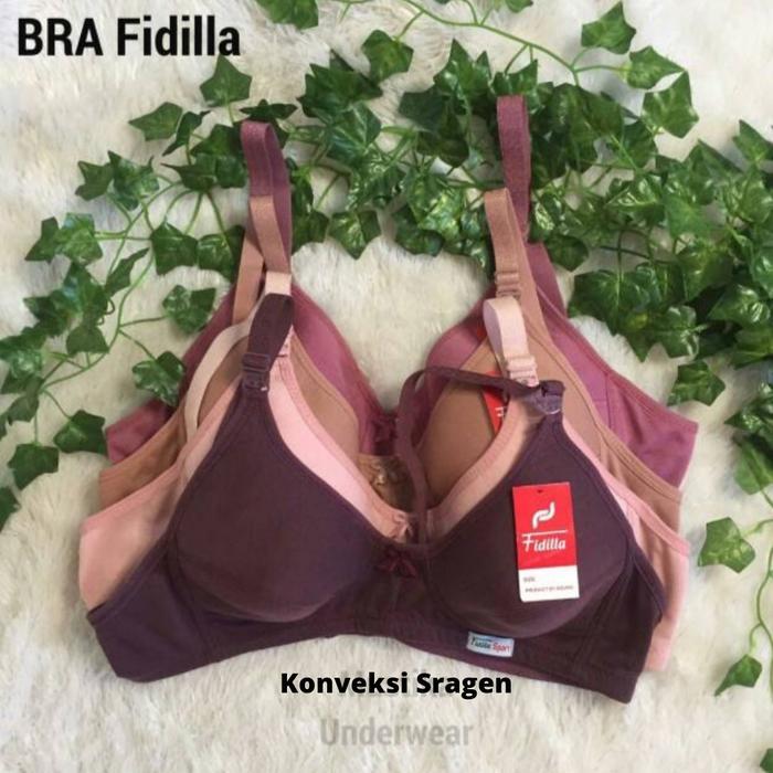 PREMIUM BH Wanita / Bra Wanita / BH Tanpa Kawat Busa Fidilla