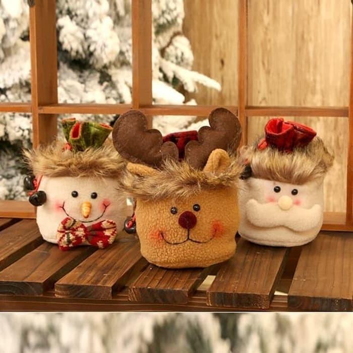 Tas serut souvenir natal goodie bag mini xtc