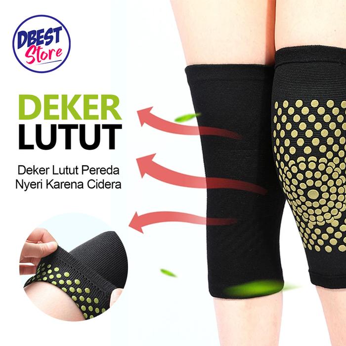 Sarung Lutut Penghangat Kaki Sepasang Sabuk Terapi Lutut Nyeri Terapi Sendi