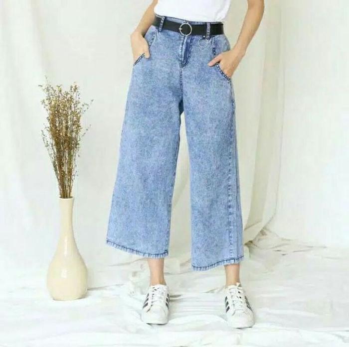 KULOT HIGHWIST WANITA KOREAN STLE||MEISHA KULOT JEANS