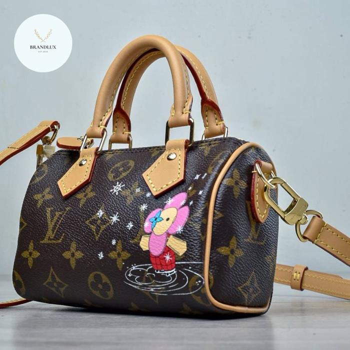 LV NANO SPEEDY NV PINK MONOGRAM