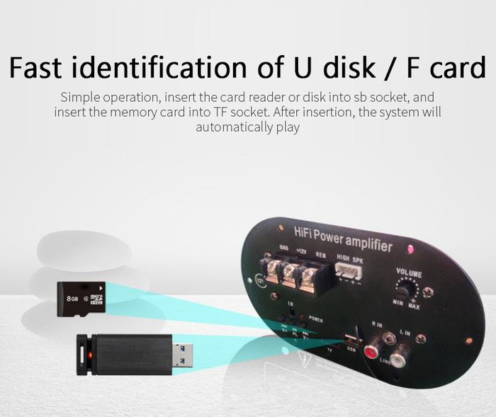 Digital Bluetooth 5.0 Stereo Amplifier Ac 110V 220V 1224V Board Digital Amplifier Mono Bluetooth Fun