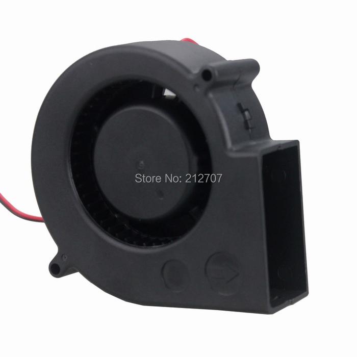 2pcs 97x33mm 97mm 9733 Brushless DC 24 Volt PC Comoputer Cooling Blower Fan Cooler