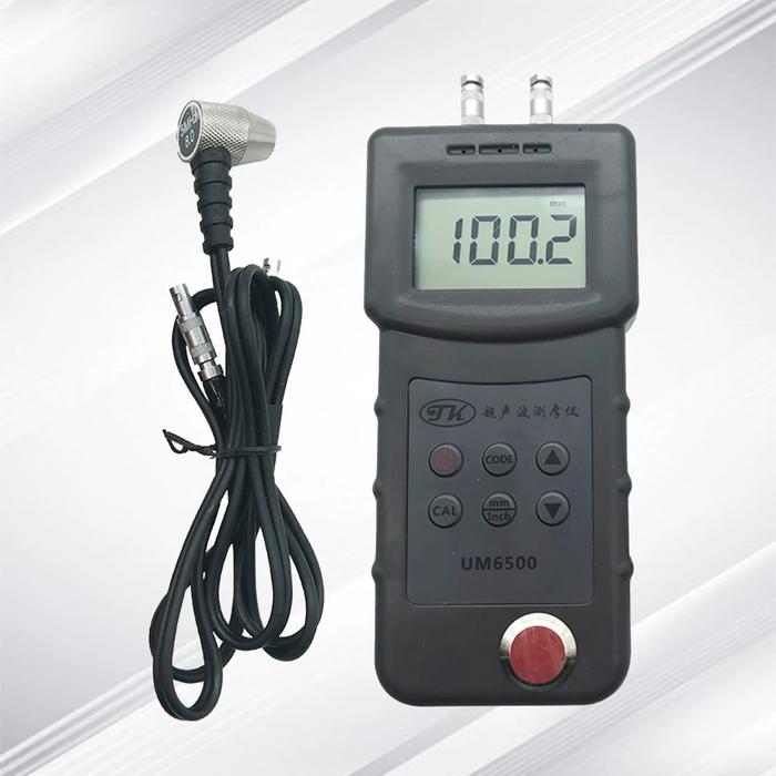 New Digital LCD UM6500 Ultrasonic Thickness Gauge Tester Meter