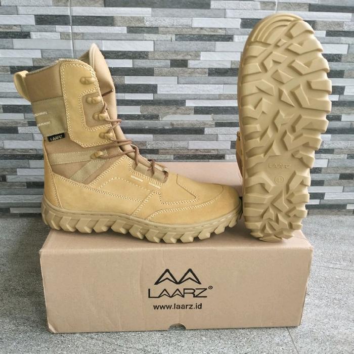 sepatu PDL gurun Merk LAARZ ORIGINAL jatah satgas UNIFIL/ Libanon 2025