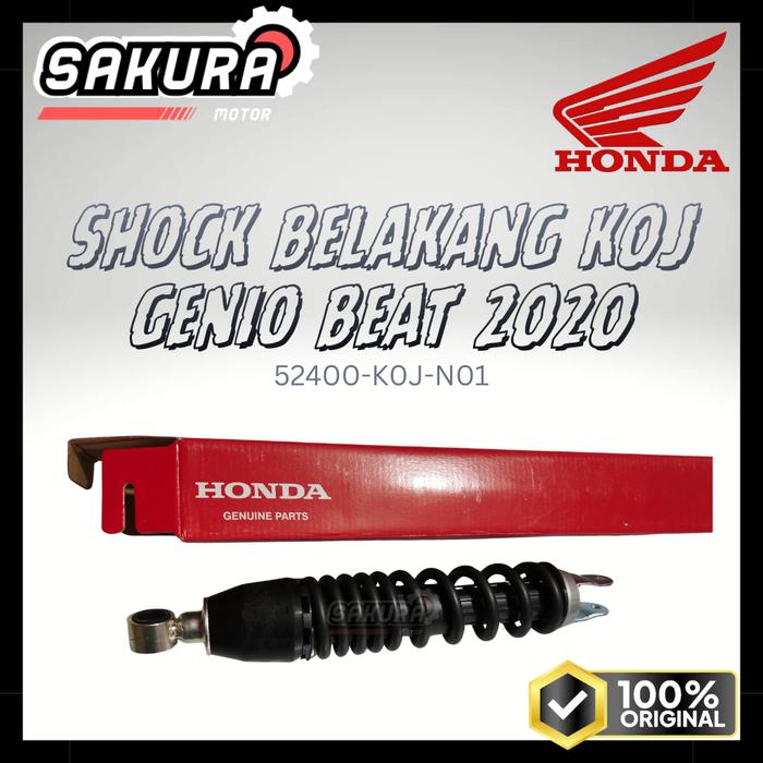 SHOCK BELAKANG K0J GENIO BEAT 2020 52400-K0J-N01 HONDA ORIGINAL