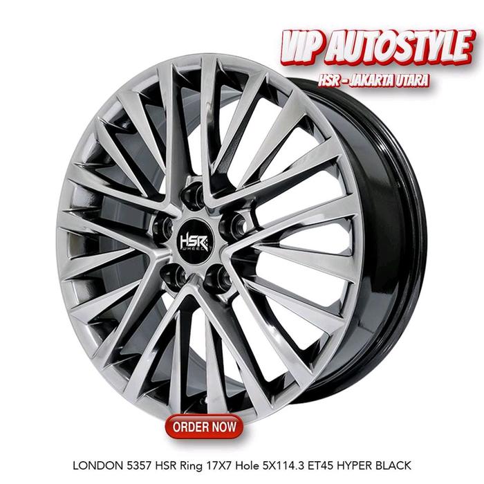velg mobil suzuki ertiga, XL7, Swift Sport, SX4 R17 LONDON TY5357 HSR
