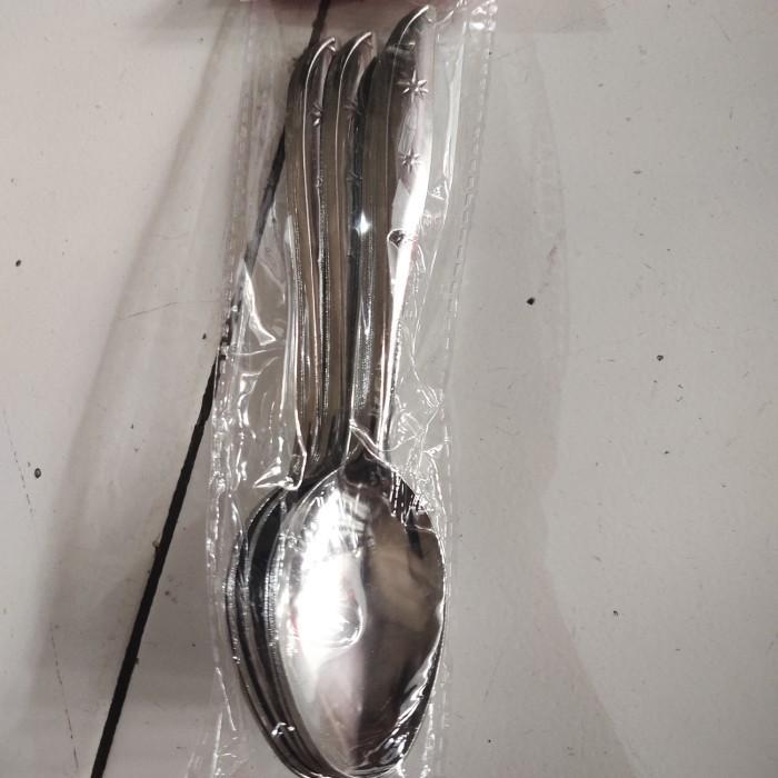 sendok makan stainless steel 878 ganom isi 12 pcs 1 lusin