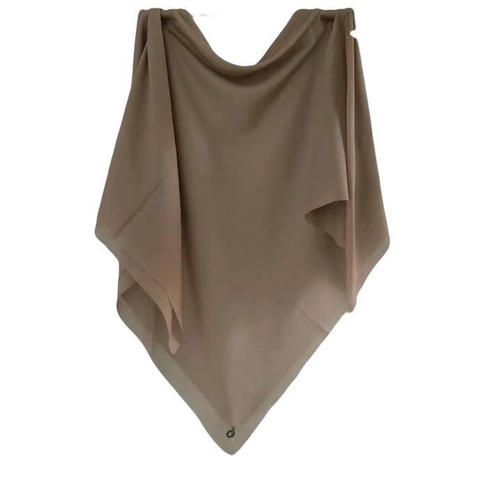 Deenay Jilbab Polos Voal Ultrafine Warna Mocca by Deenay LIZA MOCCA IDR 110K