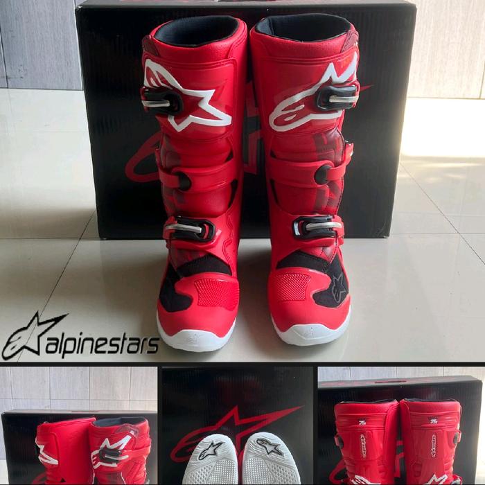 Sepatu Alpinestars Tech 7s Anak - Red