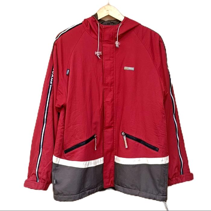 Jaket vans skateboard vintage 90s colorblock