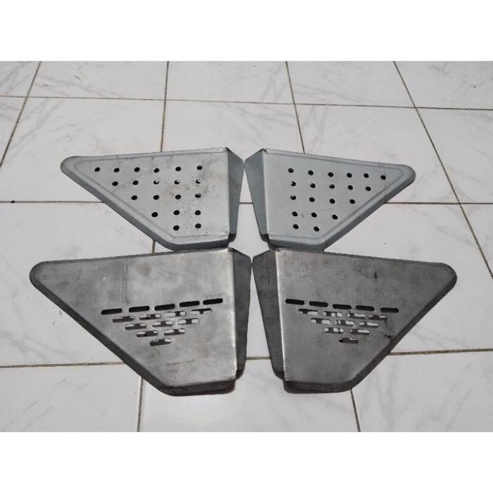 Tutup Samping Japstyle Cover Custom Scorpio Aki Acu Motor