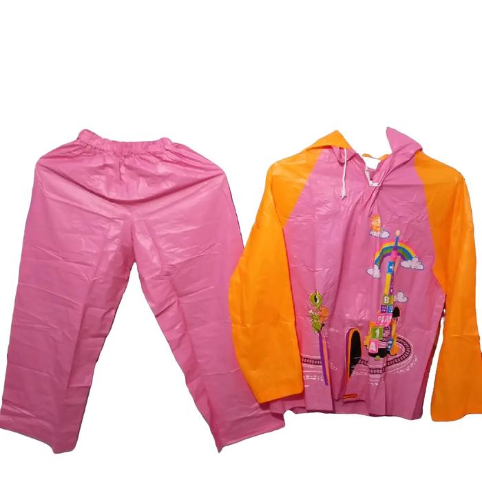 Mantol Jas Hujan Jaket Celana Indoplast A1802 | Jas Hujan Anak