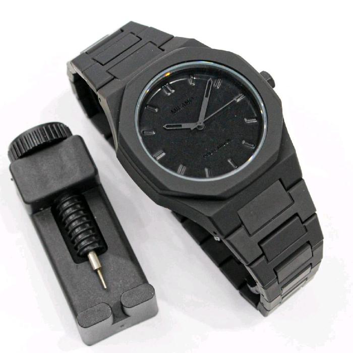 New Arrival Jam Tangan MILANO  POLYCARBON  D=40mm  Fullset , Include Box + Pin Remover  Butterfly Bu