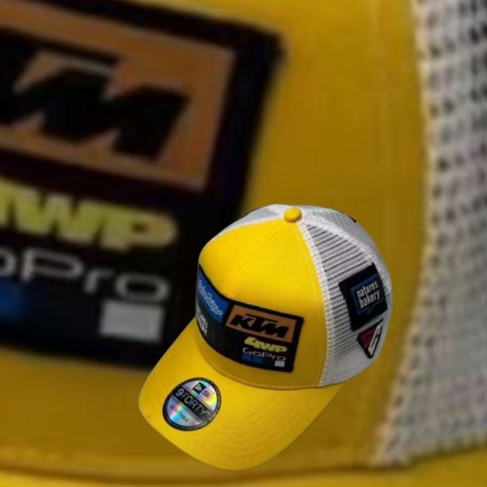COD|Topi Premium KTM/Topi Trucker Racing/Topi Balap KTM Best Seller