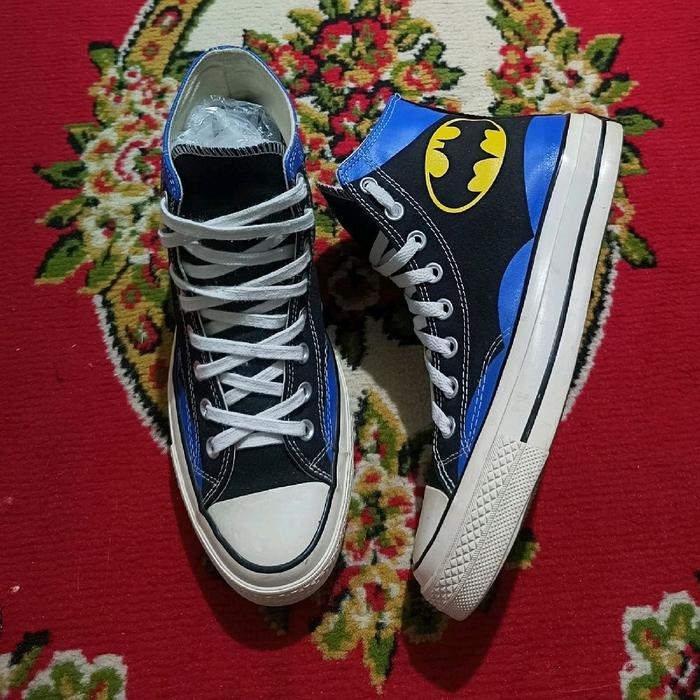 SALE!!! 41-42 CONVERSE CTAS 70s COLLAB DC COMIC BATMAN VERY RARE dan LANGKA ORIGINAL