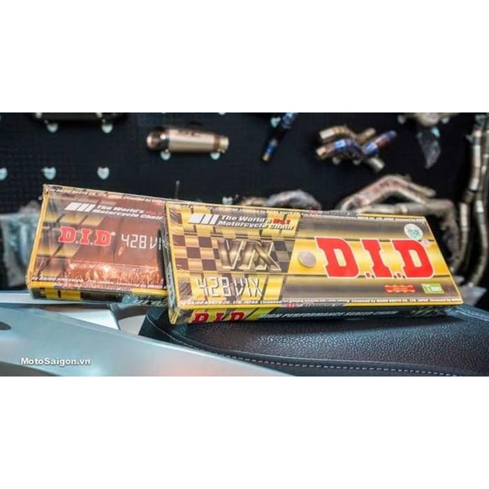 Original DID Racing 428VIX mata 130L Oring Gold Rantai Rante 428 VX VIX